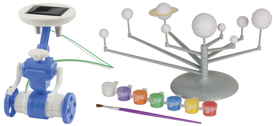 Electronic Kits - Planetarium and Solar Robot