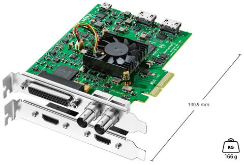 DeckLink Studio 4K Dimensions