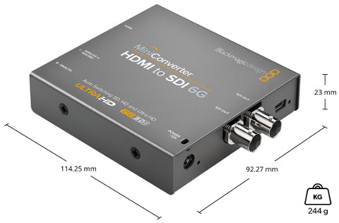 Mini Converter HDMI to SDI 6G