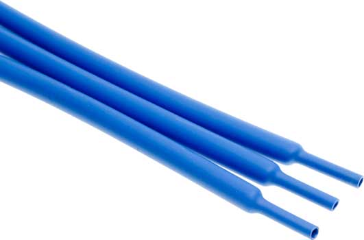 5mm Blue 2:1 Heat Shrink Polyolefin Tubing 1.2M | Wiltronics