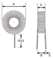 47uh 3A High Frequency Inductor / Choke jpg