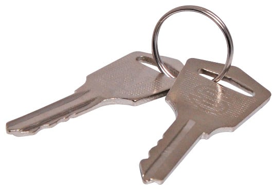 Spare Keys to suit CA7904 Cam Lock | Wiltronics