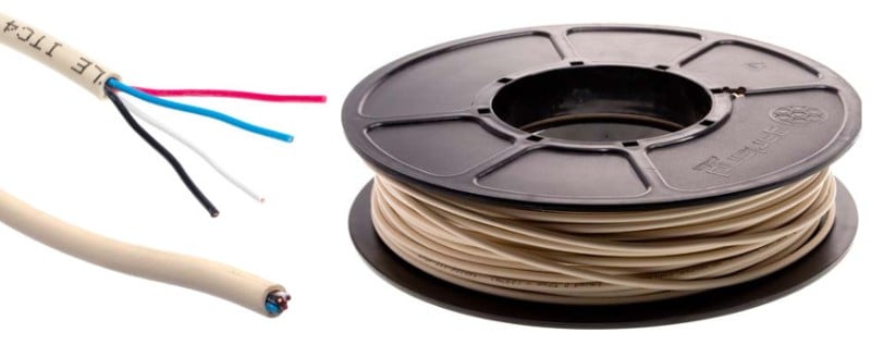 2 Pair Telephone Cable Round