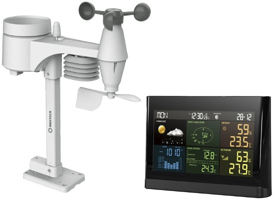 Digital Weather Station with Colour Monitor