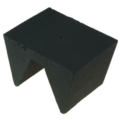 IEC Air Track Stop Block Cast Iron Heavy jpg