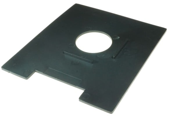 IEC Optical Bench Plate Square for Transparencies | Wiltronics