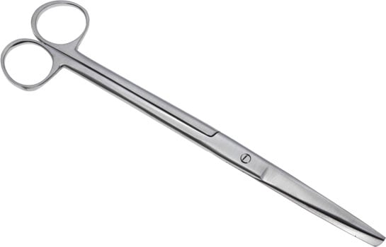 large metal scissors